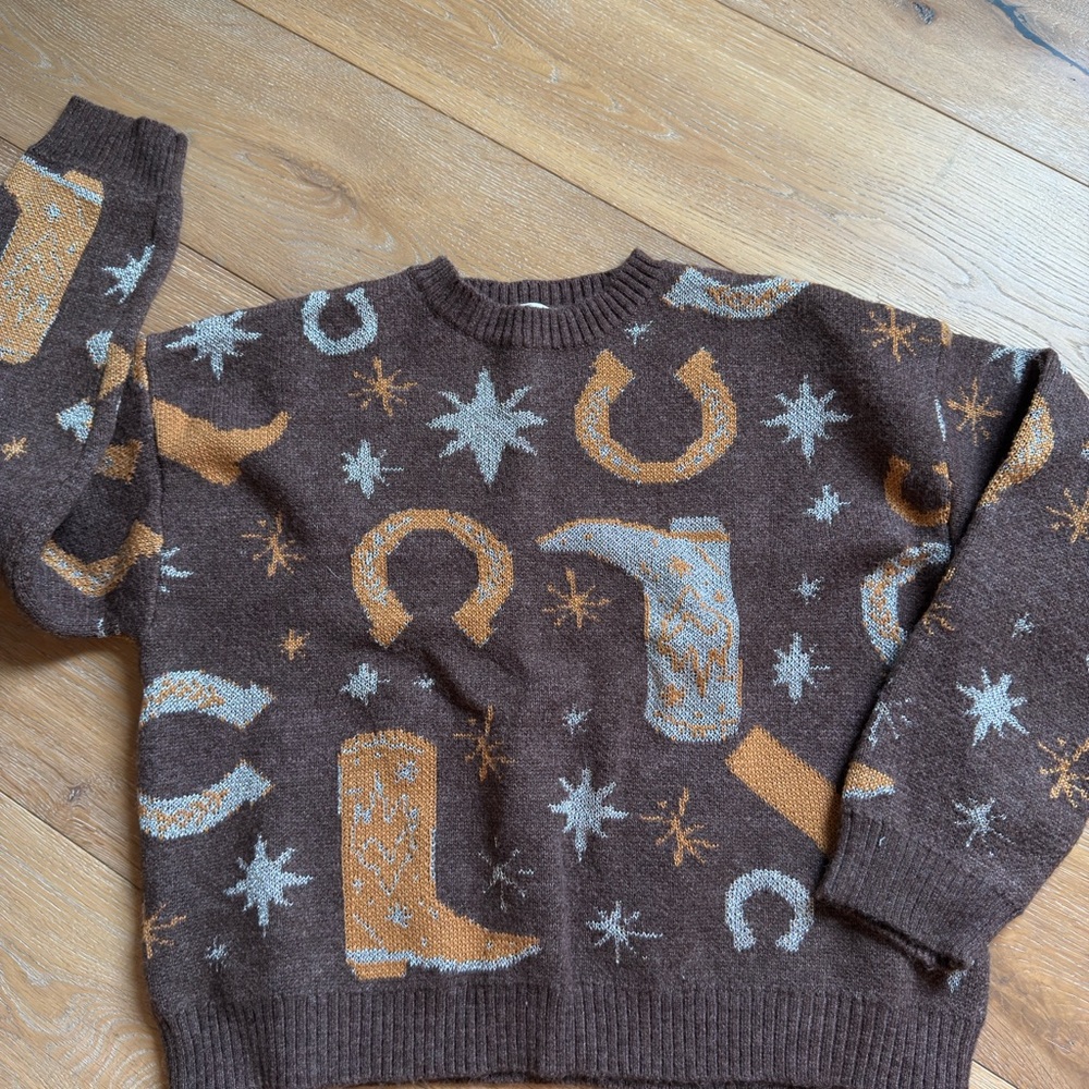 Cowgirl sweater